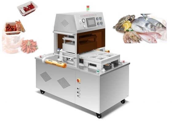 Automatic Modified Atmosphere Packaging Machine MAP Packaging Equipment 0.8Mpa