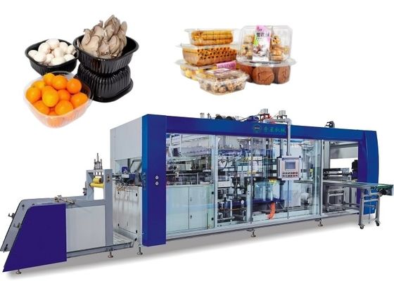 Μηχανήματα Thermoforming φουσκαλών τεσσάρων σταθμών αυτόματα